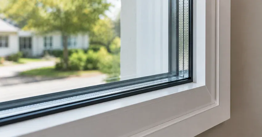 technician replacing window weatherstripping in Winnipeg home
