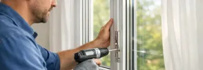 Insulated Window Installation Booth, Winnipeg