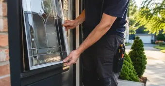 Decorative Glass Installation