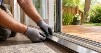 Sliding Door Track Repair